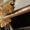 1880 Mirror parecloses mercury with shell gilted with sheet of gold 169x127 cm - Image 3