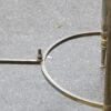 1970 Coffee table Maison Bagués  in Bronze with top miror oxyded oldered - Image 4