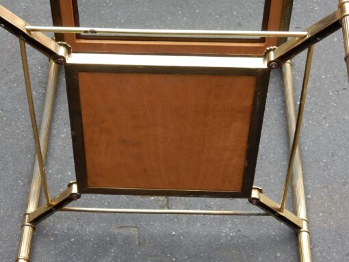 1970' Coffee Table Scraps, Style Maison Jansen, Brass and Gilded Bronze - Image 7
