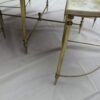 1950/70' Table Basse Maison Baguès en Bronze et ses 4 Tables en Angles – Image 5