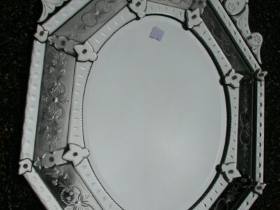 Octagonal and Oval Venitian Mirror 22/02