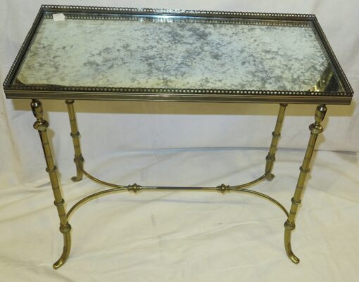 Shelf in brass with gallery Maison Bagués, spacer
