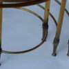 1950/70 Série de Tables Gigognes Rondes Maison Ramsay de Style en Laiton – Image 4