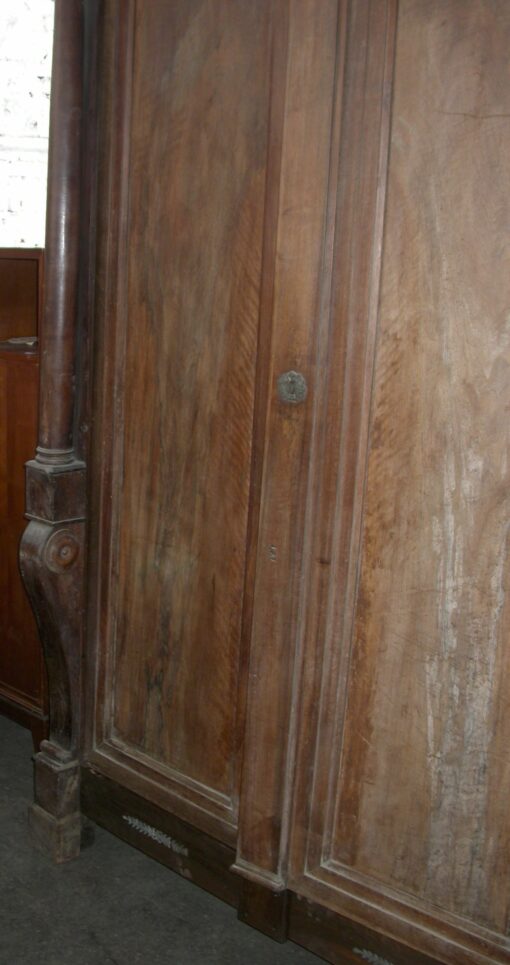 1800' Empire Cabinet with Detached Columns and Crosses - Image 4