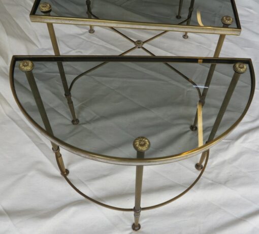 Coffee table in 3 parts style Bagués on 1970 - Image 6