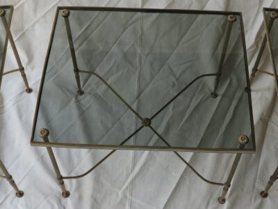 Coffee table in 3 parts style Bagués on 1970