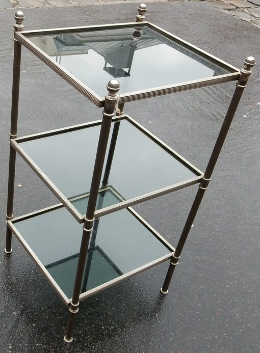 1970' End of Sofa 3 trays 32 X 32 cm - Image 6