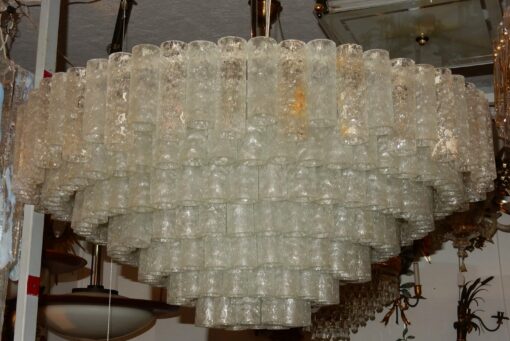 1960/70' Chandeliers Venini  Murano Pair  by Doria Lichtenwerken - Image 8