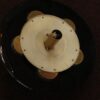 Italian style Fontana Arte ceiling light with 5 balls of glass cut in the burin - Image 2