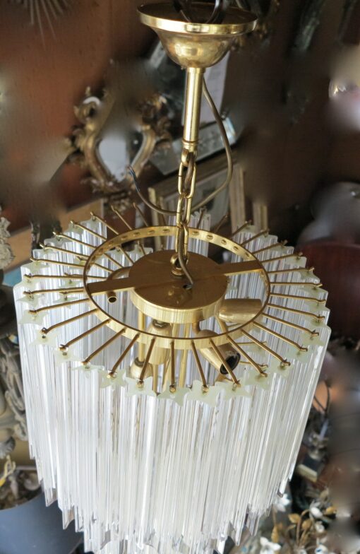 chandelier Venini in staircase 90 crystals - Image 3