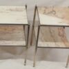 1970' Paire de Tables avec Marbre Maison Baguès – Image 2