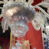 1950'  Chandelier Murano Blue Opalescent colour 6 lights - Image 5