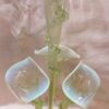 1880/1900  Glass Cup Opalescent With 4 Cornets N3 - Image 5