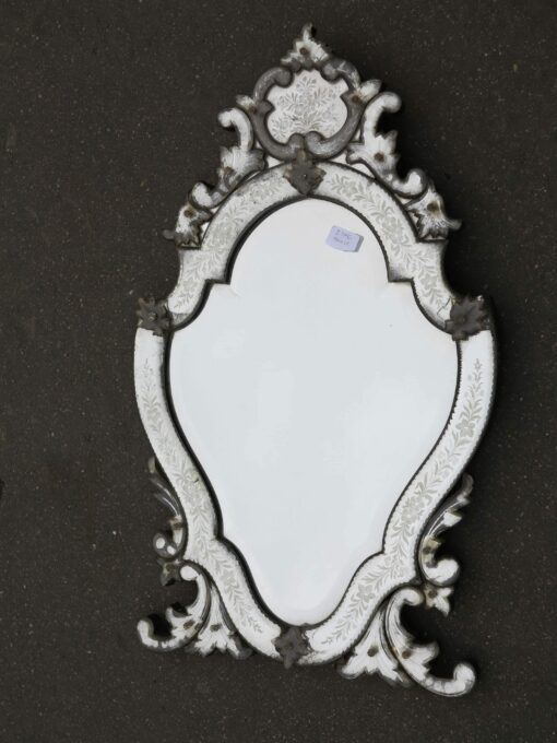 1880' Mirror Venice silvering Mercury