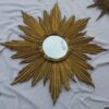 1950 Convex Mirror gilded wood 92