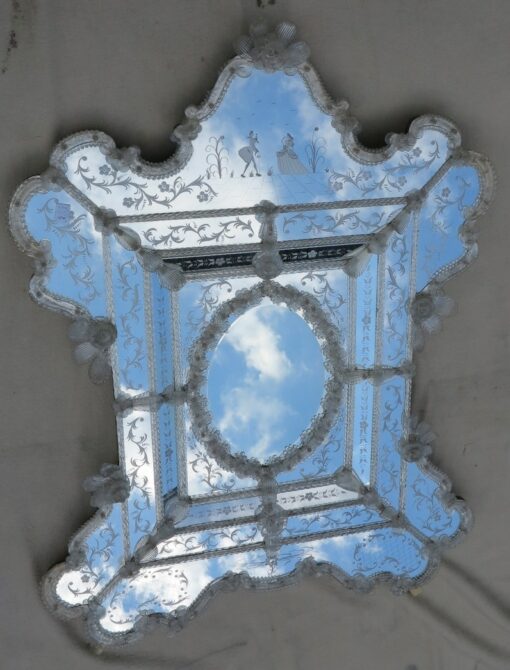 Mirror Muranoromantic has  pareclose 1950/70