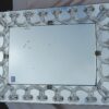 Miroir art deco aux rinceaux signé Lalique 65 x 86