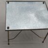 Table Tripartite Bronze et Miroir Vieilli style Maison Baguès – Image 7