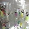 Service crystal of Saar has soft drink decoration gypsies