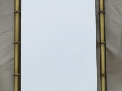 Miroir bambou en bronze