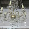 1950' Lustre Style Bohême 6 Bras de Lumières Hauteur 90 Diamètre 68 cm – Image 7