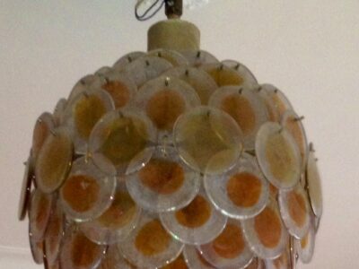 Murano bowl chandelier Style Vistosi 124 pieces