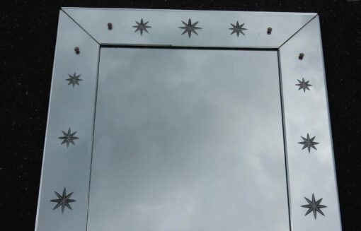 1950/70 Miroir venise aux etoiles  66 X 102 – Image 4