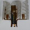 1970' Sconces Pair Crystal By Carl Fagerlund - Image 6