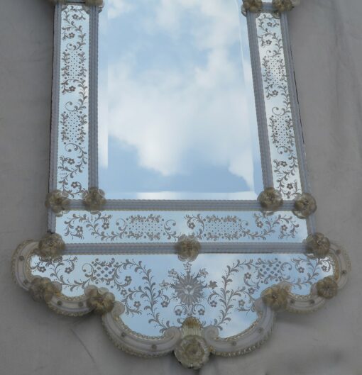 1950' Romantic mirror Murano 150 X 81  l Invitation - Image 8