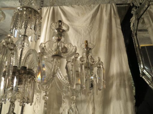 1890' Lustre en Cristal de Bohême 10 Bras de Lumière – Image 6