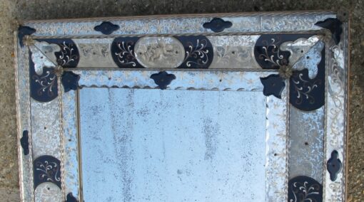Venitian mirror with angels St 17th - Image 3