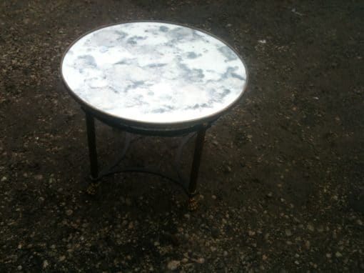 1950' Guéridon or coffee table st Jansen legs of lion - Image 6