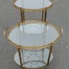 1950/70 Pair Of Rolling Bar In Brass Maison Bagués  in The Style of  L XVI - Image 2