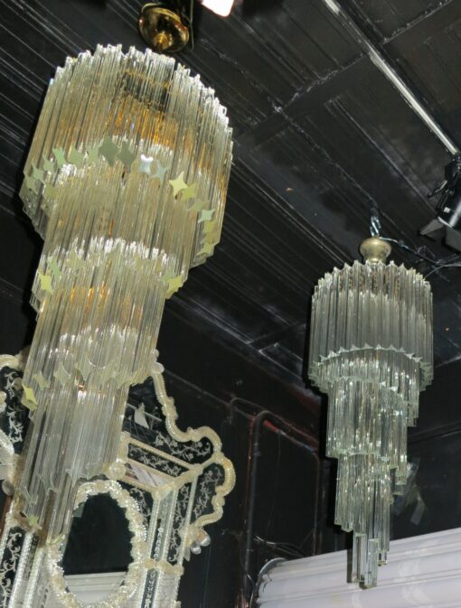 chandelier Venini in staircase 86 crystals - Image 4
