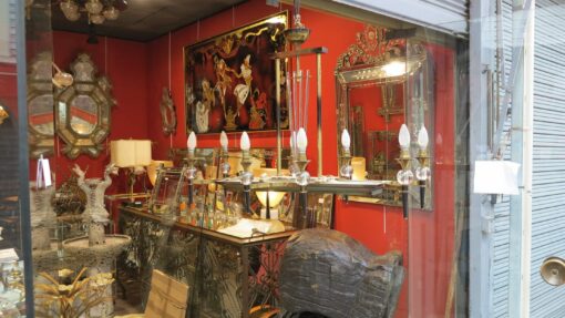 Chandelier style Jacques Adnet 8 lights - Image 5