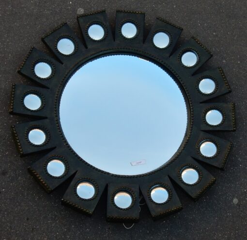 1970/80' Miroir convexe avec ses 16 petits miroirs convexes – Image 3