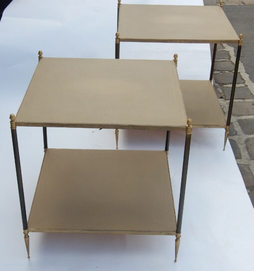 1950/70' Pair of Ends of Sofa  Maison Jansen 58 X 58 X H 61 cm - Image 8