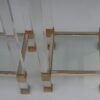 1970' Pair of Hight Stool in Lucite Signed Pierre Vandel Paris - Image 3