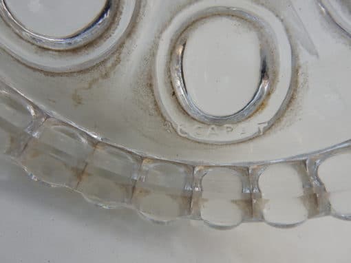 1950' Pair of Baccarat Chandeliers With 2 Arms Pearl Socks - Image 2