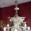 1950' Chandelier  Murano Cristal  with 6 Lights Arms Cupolas Rising Board - Image 6