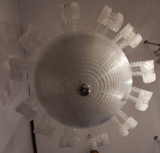 1950/70 Chandelier Barovier y Toso Jet of Water Murano - Image 8