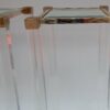 1970' Pair of Hight Stool in Lucite Signed Pierre Vandel Paris - Image 5