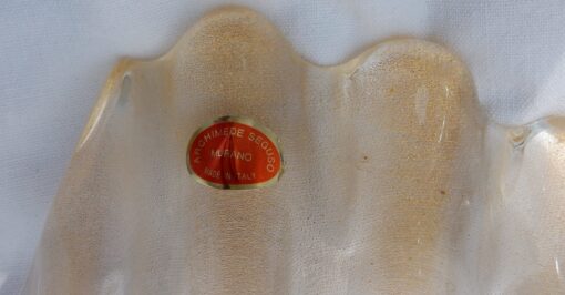 1970' Murano Sconces Pair By Archiméde Seguso - Image 3