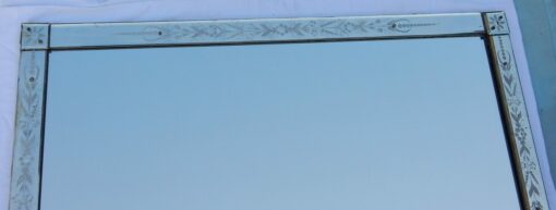 1950' Miroir Venise A Fleurs 125  X 66 cm – Image 4