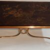 1940/50 Table Basse Plateau Laque de Chine  Maison Baguès en Bronze Doré – Image 2