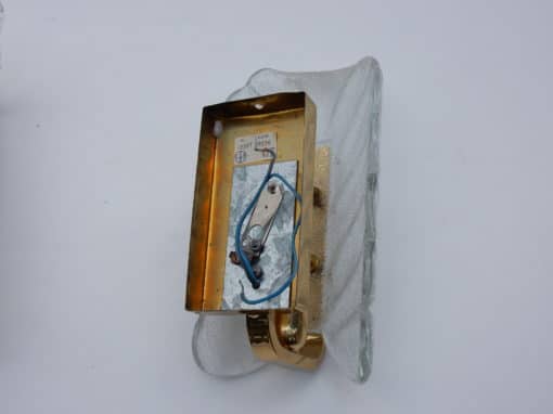 1970' Sconces Pair Crystal Mono By Carl Fagerlund - Image 5