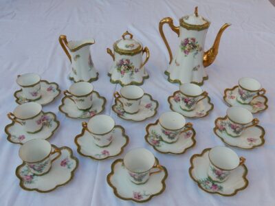 Coffee Service Limoges 15 Pieces