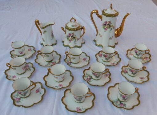 Coffee Service Limoges 15 Pieces