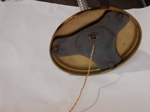 1950/70 Lampadaire Cristal Et Laiton Saint Louis – Image 7