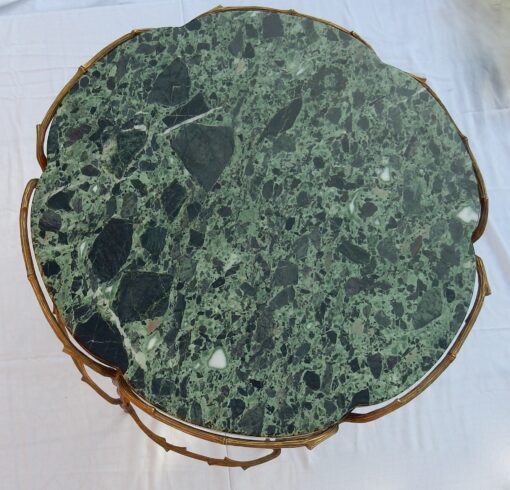 1950 'Living Room Table Gilt Bronze Decor Plant Style Maison Charles - Image 8